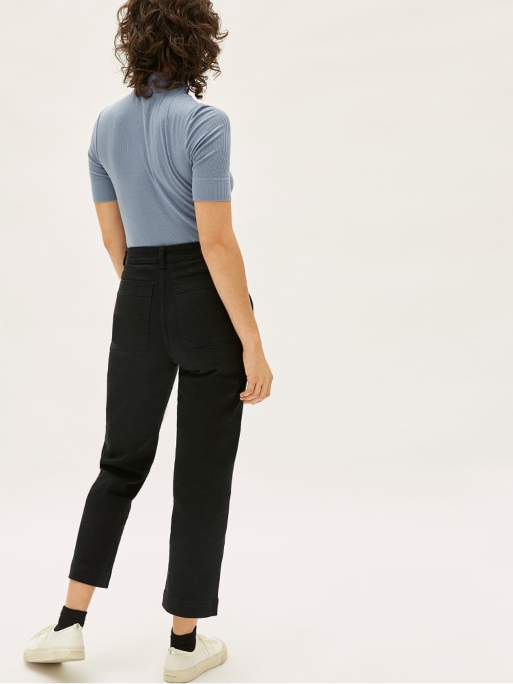 Everlane Straight Leg Crop - Black 20 - Picture 3 of 13